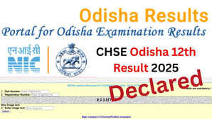 CHSE Odisha 12th Result 2025 OUT जारी हुआ ओडिशा बोर्ड कक्षा 12वीं परीक्षा का रिजल्ट इस डायरेक्ट लिंक से करें चेक