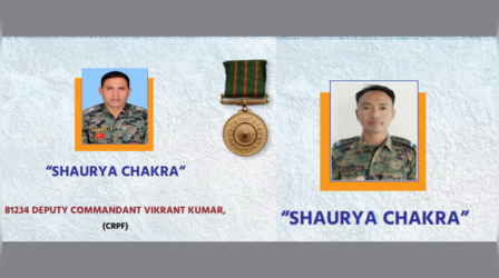 वीर जवानों को मिला अदम्य साहस और कर्तव्य के लिए सम्मान, राष्ट्रपति ने किया कीर्ति चक्र और शौर्य चक्र से सम्मानित