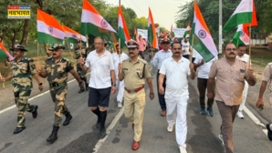 BSF अकादमी टेकनपुर में निकाली गई तिरंगा रैली ऑपरेशन सिंदूर के शहीदों को दी गई श्रद्धांजलि