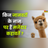 इन जानवरों के नाम पर बनी हैं मजेदार कहावतें हर एक का है खास मतलब यहां जानें