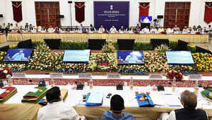 नीति आयोग की बैठक के लिए पहुंचे राज्यों के CM PM मोदी करेंगे अध्यक्षता विकसित भारत के रोडमैप पर होगी चर्चा