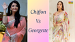 Difference Between Chiffon And Georgette शिफॉन और जॉर्जेट में क्या अंतर होता है गर्मियों में पहनने के लिए कौन सा फैब्रिक है बेस्ट