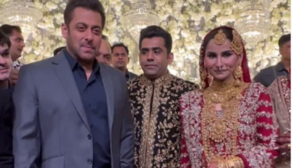 टाइट सिक्योरिटी के साथ दोस्त की शादी में शामिल हुए सलमान खान वीडियो देख लोगों ने दे दिया भाईजान को घर बसाने का सुझाव