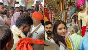 Virat Kohli Ayodhya आईपीएल 2025 प्लेऑफ से पहले पत्नी अनुष्का संग अयोध्या पहुंचे विराट कोहली हनुमानगढ़ी मंदिर में किए दर्शन