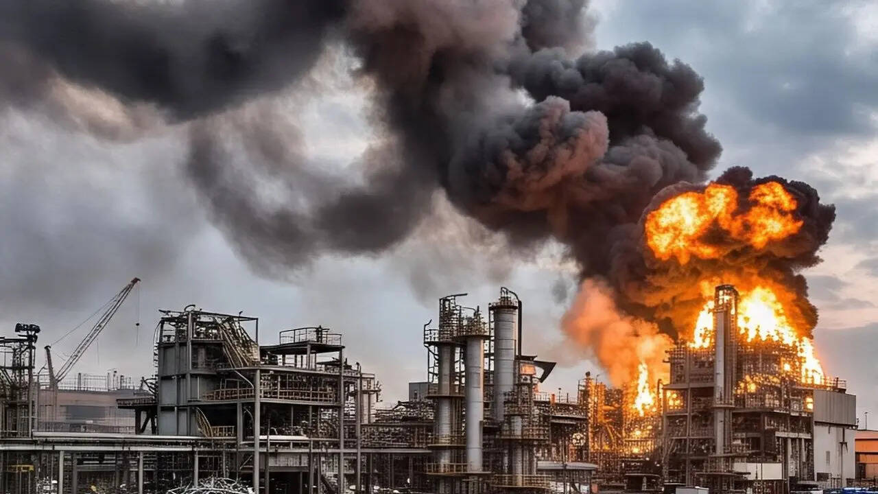Explosión en la planta química china.
