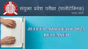 UP Polytechnic Admit Card 2025 यूपी पॉलिटेक्निक ग्रुप A परीक्षा के एडमिट कार्ड जारी jeecupadmissionsnicin से करें डाउनलोड