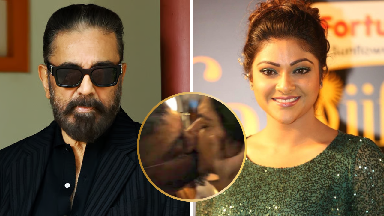 Abhirami on kiss with Kamal Haasan in Thug Life