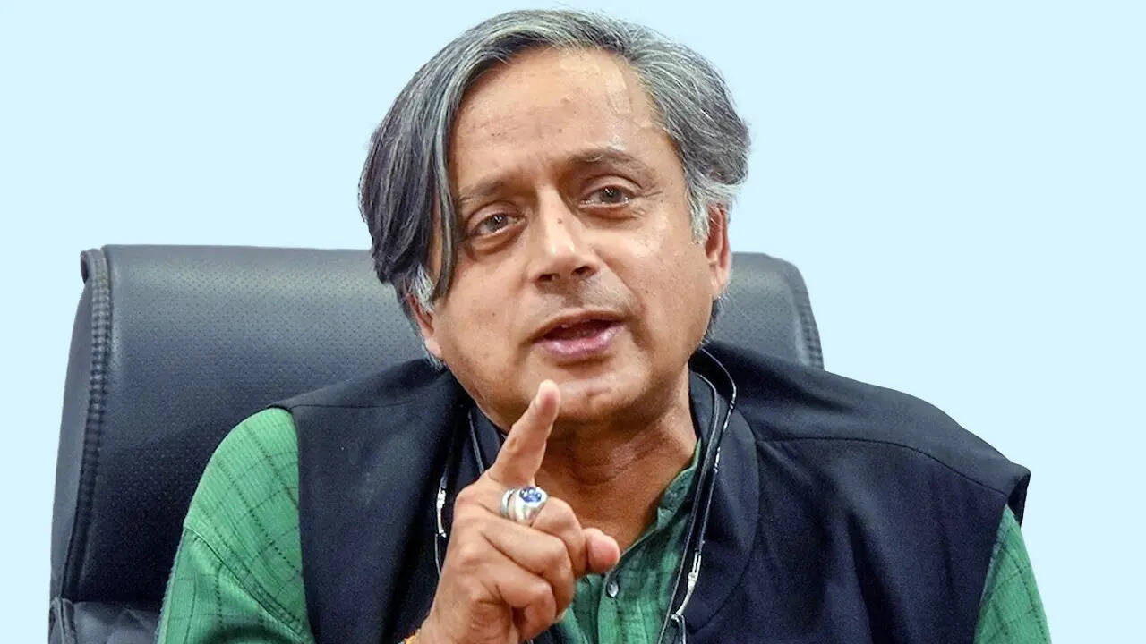 Shashi Tarurz in the Congress party has questions