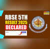 RBSE 5th Result 2025 Declared जारी हो गया राजस्थान बोर्ड 5वीं का रिजल्ट इस Direct Link से देखें सबसे पहले