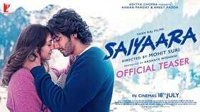 Saiyaara Official Teaser अहान पांडे और अनीत पड्डा की रोमांटिक ड्रामा का टीजर हुआ आउट देखें वीडियो