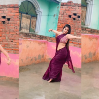 Desi Bhabhi Dance बारिश में छत पर भाभी ने किया ऐसा जानलेवा डांस अदाएं देखकर मन मचल जाएगा