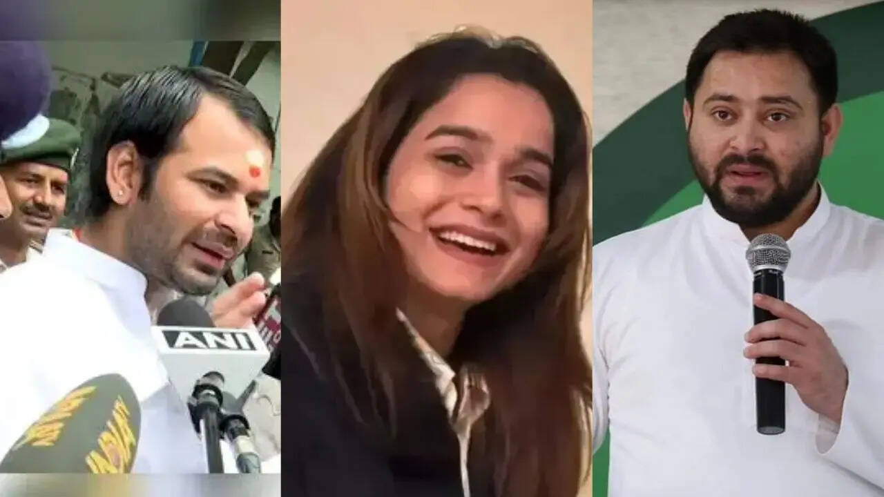 Tej pratap anushka yadav relación