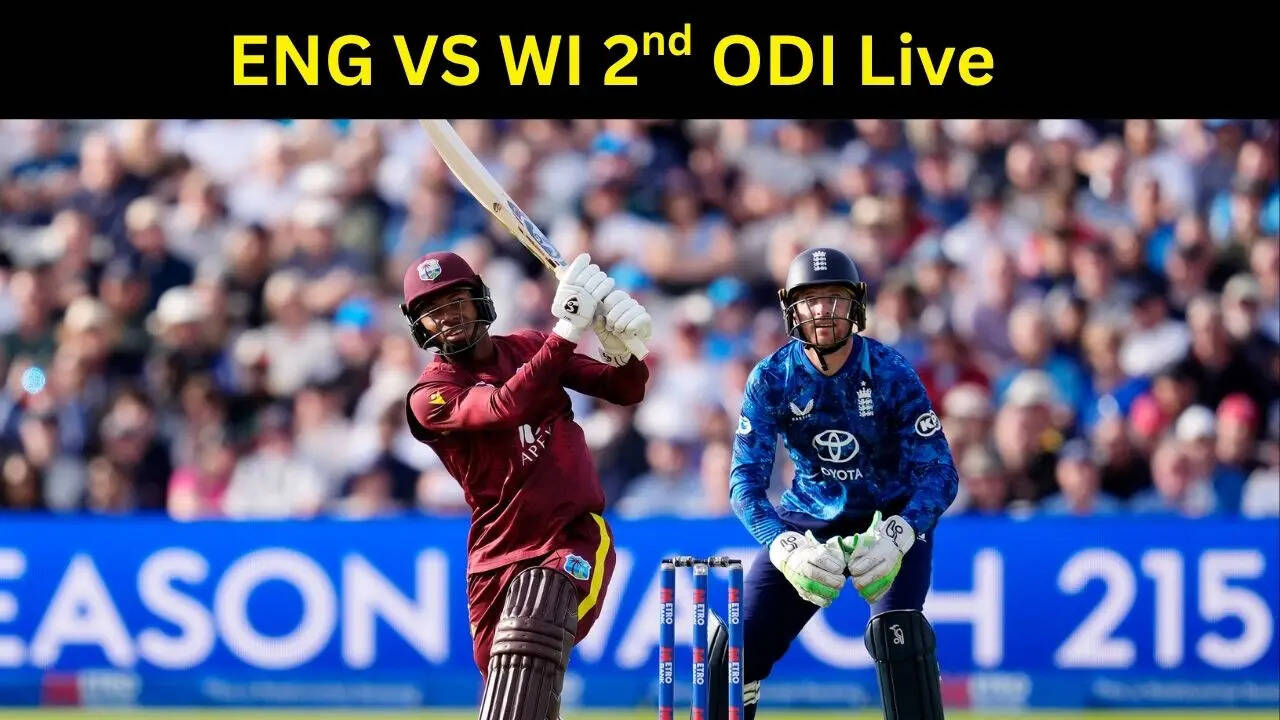 Eng vs wi 2nd ODI LIVE STRAMING