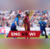 ENG vs WI Live ENG बनाम WI लाइव क्रिकेट स्कोर टॉस जीतकर पहले गेंदबाजी कर रही है इंग्लैंड