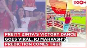 खुशी से झूम उठीं प्रीति जिंटा सोशल मीडिया पर VIDEO मचा रहा है बवाल