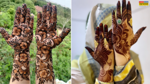 Eid Dubai Mehndi Design 2025 ईद पर लगेंगी दुबई वाला चांद बस गोरे-गोरे हाथों में रचाएं ऐसी लेटेस्ट ट्रेंडी दुबई मेहंदी डिजाइन्स यहां से करें सेलेक्ट