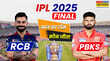 RCB vs PBKS IPL Final Toss Update आज का टॉस कौन जीता रॉयल चैलेंजर्स बेंगलुरू बनाम पंजाब किंग्स