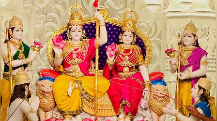 अभिजीत मुहूर्त में संपन्न हुई राम दरबार की प्राण प्रतिष्ठा, जानिए क्या है इस मुहूर्त की महिमा, देखें राम दरबार की फोटोज