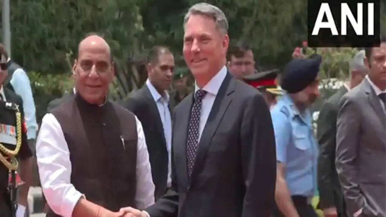Rajnath Singh Richard Marles