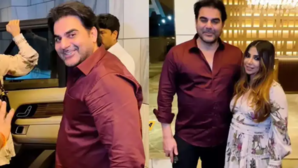 प्रेग्नेंट शूरा खान संग अरबाज खान ने दिए पोज प्रेग्नेंसी के सवाल पर शरमाने लगे होने वाले माता-पिता