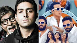 Housefull 5 बेटे अभिषेक बच्चन की फिल्म पर बिग बी ने दिखाई एक्साइटमेंट लोगों ने कहा- ये तो अक्षय कुमार की