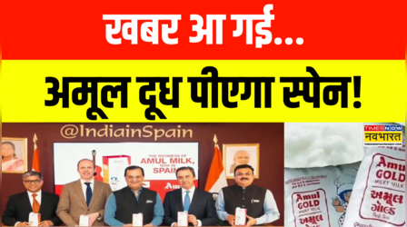 Amul Milk In Spain News | Spain में लॉन्च... Portugal में भी अमूल दूध की सेल! | Hindi News