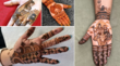 Sawan 2025 Mehndi Design मोर-फूल की डिजाइन है सबसे ट्रेंडी सावन के लिए गर्ल्स अभी से सेलेक्ट कर लें सबसे यूनिक लेटेस्ट मेंहदी डिजाइन