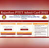 Rajasthan PTET Admit Card 2025 एक क्लिक से डाउनलोड करें राजस्थान पीटीईटी एडमिट कार्ड ptetvmoukota2025com पर होगा जारी