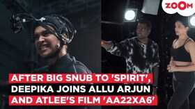 दीपिका पादुकोण ने AA22xA6 के लिए एटली से मिलाया हाथ अल्लू अर्जुन संग दिखेगी जोड़ी