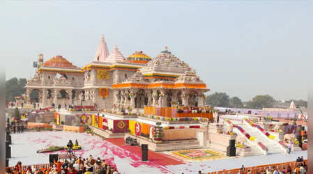 अयोध्या 'राम मंदिर' का खाका तैयार, भूतल पर रामलला की मूर्ति, पहली मंजिल पर 'राम दरबार'