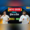 WTC Final 2025 SA Vs AUS Dream 11 Prediction फाइनल में भिड़ेगी साउथ अफ्रीका और ऑस्ट्रेलिया की टीम मैच से पहले चुनें ड्रीम इलेवन टीम
