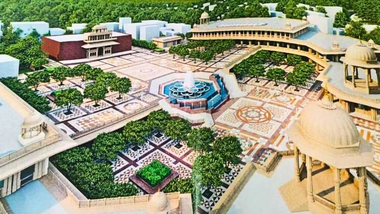 Banke BiharI Mandir Coridor