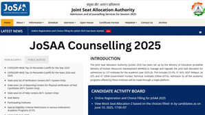 JoSAA Counselling 2025 दूसरी मॉक सीट आवंटन सूची जारी josaanicin से करें चेक