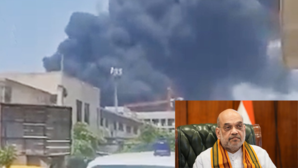 अहमदाबाद विमान क्रैश अमित शाह ने की गुजरात के सीएम और पुलिस कमिश्नर से बात हर संभव मदद का भरोसा