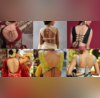 Blouse Back Designs पतली कमर हो तो ऐसे ब्लाउज बनवाती हैं लड़कियां साड़ी में भी फिगर दिखता है कमाल देखें BACKLESS ब्लाउज के मॉर्डन और स्टाइलिश डिजाइन