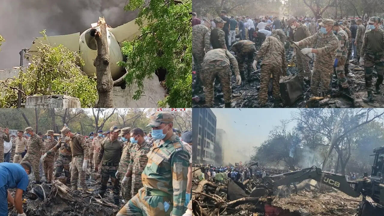 El avión de Ahmed Abad se estrelló