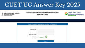 CUET UG Answer Key 2025 सीयूईटी यूजी आंसर-की पीडीएफ की डायरेक्ट लिंक यह रहा डाउनलोड करने का तरीका