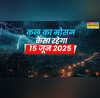 कल का मौसम 15 June 2025 घनघोर बादल गिराएंगे तापमान आंधी-बारिश संग होगा वज्रपात मौसम विभाग का ऑरेंज अलर्ट