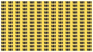 IQ Test असली चैंपियन ही 181 की भीड़ में 101 ढूंढ़ पाएंगे दम है तो खोजें