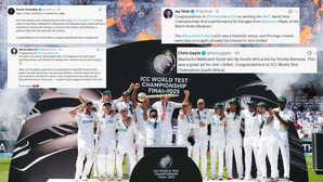 World Test Champion South Africa उम्मीद को इतिहास में बदलने वाले दक्षिण अफ्रीका के लिए लगा बधाईयों का तांता