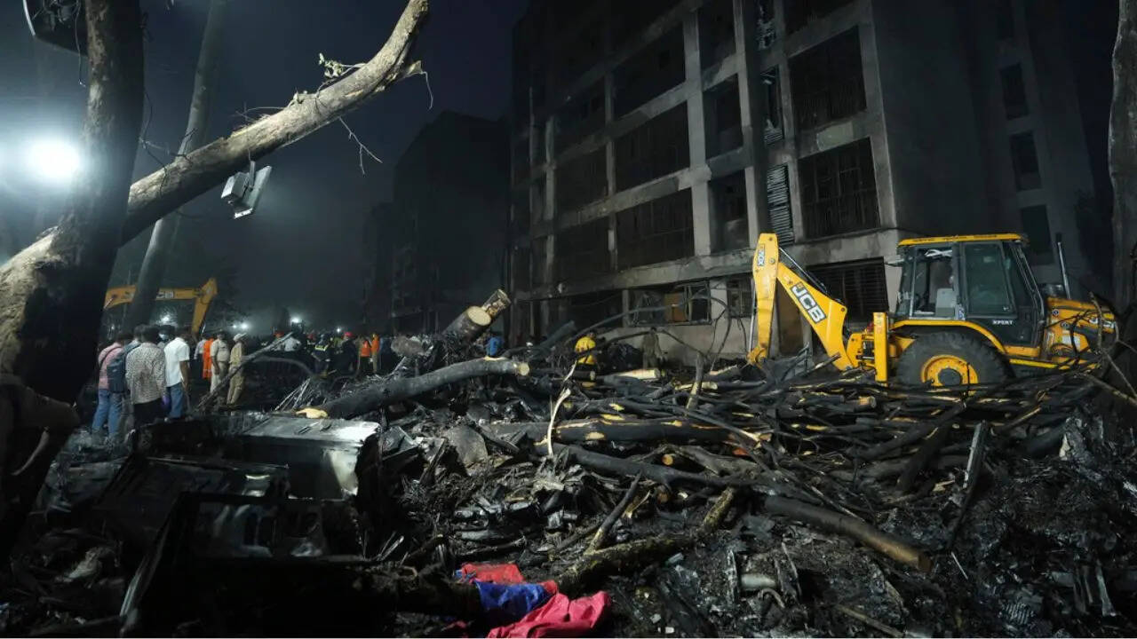 El avión de Ahmed Abad se estrelló