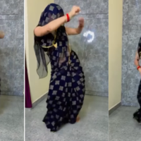 Bhabhi Dance घूंघट में देसी भाभी ने किया गर्दा डांस ठुमके का अंदाज देखकर झूम उठेंगे