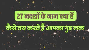 Nakshatra in Hindi नक्षत्र के हाथों में इस तरह होती है कुंडली की चाबी ग्रहों के साथ कैसे तय करते हैं गुड लक