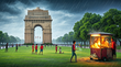Delhi-NCR में मौसम हुआ Awesome बारिश ने गर्मी से दी राहत बूदों के रूप में बरसी राहत