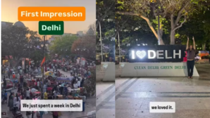 VIDEO दिल्ली की इस जगह का दीवाना हुआ ये अमेरिकी कपल सोशल मीडिया पर वायरल हुआ वीडियो