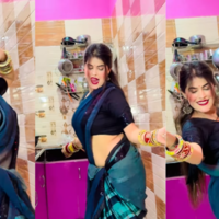 Bhabhi Dance रसोई के अंदर भाभी ने बना दिया अलग ही माहौल एक नहीं बार-बार देखें ये वीडियो