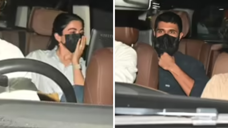 Rashmika Mandanna and Vijay Deverakonda