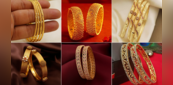 Gold Bangles: बड़े घर की बेटियों के लिए बनती हैं ऐसी सोने की चूड़ियां, 4 तोले में तैयार हो जाता है चार का सेट, देखें नए डिजाइन्स