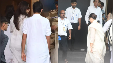 Ex हसबैंड संजय के अंतिम संस्कार में शामिल होने बच्चों संग दिल्ली जा रही करिश्मा, करीना-सैफ भी साथ आए नजर