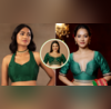 Green Blouse Design सावन चढ़ते ही लहराती साड़ी के साथ ऐसे तोतापरी ब्लाउज पहनती हैं शहरी लड़कियां डिजाइन देख खूब तारीफ करते हैं लोग